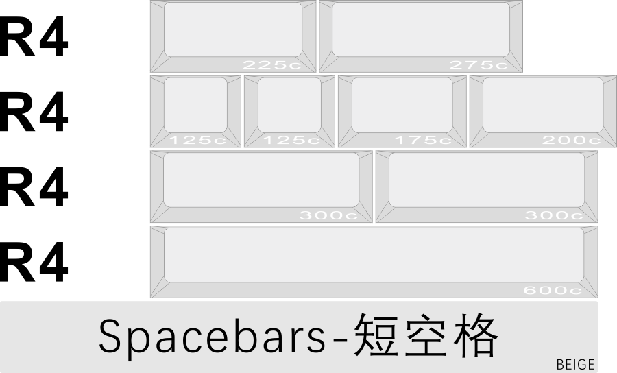Spacebar kit